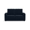 Apollo Sofa Set (Colour : Sea Port Blue Velvet, Cushion : Hard, Back Type : High Back, Seater : 3+2+1)