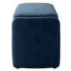 Risibol  Velvet 2 Seater Ottoman Bench with Storage  in Navy Blue Color
