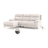 Emila Left Aligned Three Seater Sectional Recliner in Cream Colour