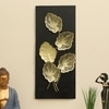 W-Ellen Abstract Metal Wall Decor in Multicolor Set of 1