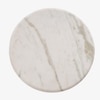 Hump Marble Side Table in Brown Colour