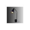 Designer Black Study Lamp With Metal Base