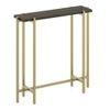 Cornille Solid Wood Console Table in Walnut Finish
