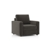 Apollo Sofa Set (Colour : Smoke Grey, Cushion : Hard, Back Type : Regular, Seater : 3+1+1)