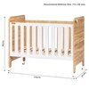 Romania Baby Crib with Mattress