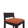Oribi Solid Wood Dining Chair Set Of 2 In Mahogany Finish