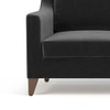 Abbey 1 Seater Fabric Sofa In Pebble Grey Colour