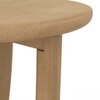 Kaya Solid Wood Side Table in Oak Finish