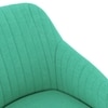 Rochelle Lounge Chair in Lagoon Green Colour