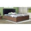 Samskara Bed With Premium Leatherette Fabric And Box Storage Queen Bed