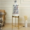 Gentle Giant Foldable Metal Electric Floor Lamp in White Colour