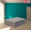 Usha Shriram Tri-Fold Portable & Foldable Single Size Mattress with Herb Fresh Tech (Mattress Thickness: 4 Inches, Mattress Dimensions: 72 x 36 in)
