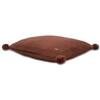 Jersey Chunky Knit Rust Decorative Cushion Cover 16 x 16 Inches