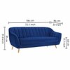 Neo Fabric Sofa - Navy Blue