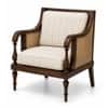 Upland Accent Sofa Chair in Walnut Finish