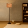 Devansh Wood Floor Lamp
