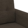 Winston 2 Seater Fabric Sofa in Fossial Brown Colour