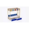 Pine Tree Bunk Bed with Drawer Storage
