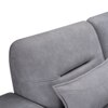 Barret 4 Seater Fabric Sofa in Grey Ice Colour