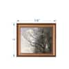 Artistry Brown Off White Trademark Tree Winter Canvas Canvas Wall Prints Set of 1 Multicolor Matte