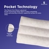 Fibrom Quilted Firm Pillow 27 X 18 Inches