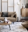 Roundway Solid Wood Coffee Table In Natural Finish