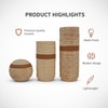 Modern Decorative Tabletop Vase Set for Living Room