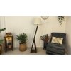 Bezalel Beige Jute Floor Lamp with Beige Jute Base