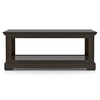 Alexandra Coffee Table in American Walnut Finish