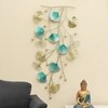 W-Harlow Abstract Metal Wall Decor in Multicolor Set of 1