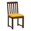 Aura 4 Seater Dining Set with Cushioned Chairs in Yellow Colour