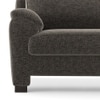 Farina Premium 1 Seater Fabric Sofa in Smoke Grey Colour