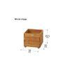 Wood Deco Rectangular Planter 30cm