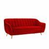 Neo Fabric Sofa - Red