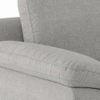 Esquel Essential 1 Seater Fabric Sofa in Vapour Grey Colour
