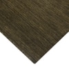 Jensen Chocolate Solid Woven Wool 5X3 Feet Carpet