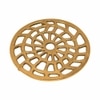 Metalsmith Webbed Metal Trivet Gold Heat Resistant Table Protector