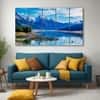 The Castle Decor Nature Art Wall Painting Wooden Framed 27x48 Inch (Style 8)
