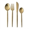 Aurora Luxe 24-Piece Stainless Steel Cutlery Set