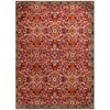 Multicolor Traditional Machine Made Polyester 5 X 7 Feet Carpet
