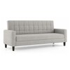 Salford 3 Seater Sofa Cum Bed In Vapour Grey Colour