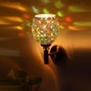 Devansh Metal Electric Wall Light in Gold Colour with Multi Shade Count of 1 Light