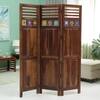 Rangrez Sheesham Wood Room Divider In Natural Finish