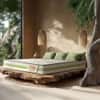 Duroflex LiveIn 100 Latex Medium Firm Natural Latex Mattress Double 72x48x10