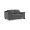 Esquel Essential 2 Seater Fabric Sofa in Steel Colour