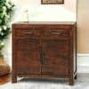 Elder Sheesham Wood Contemporary Cabinet In Provisional Teak Finish