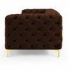 Cherish Fabric Sofa - Brown