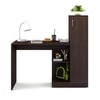 Troy Study Table Full Choco Walnut