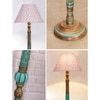 Devansh Wooden Floor Lamp