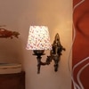 Devansh Metal Electric Wall Light in Antique Gold Colour with Multi Shade Count of 1 Light
